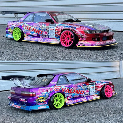 NISSAN 240SX SILVIA S13 NAOKI NAKAMURA 2024 1-10 BODY SET + Decoration - ADDICTION