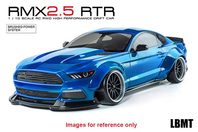 Rc drift brushed - RMX 2.5 RTR Ford mustang LBMT Blue - MST