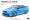 Rc drift brushed -  RMX 2.5 RTR E92 Bleue claire - MST