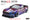 Rc drift brushed -  RMX 2.5 RTR Ford mustang LBMT Violet iridescent - MST