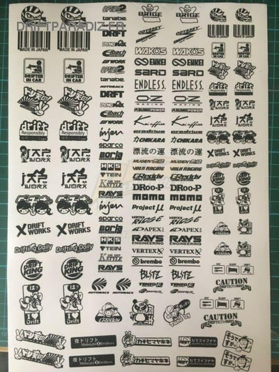 Stickers - Sponsors - 16 - BlackDrift