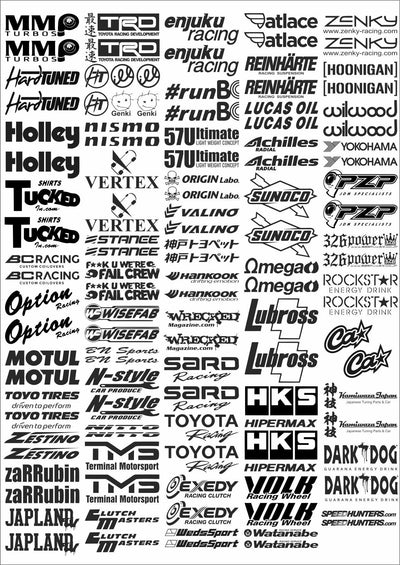 Stickers - Sponsors - 18 - BlackDrift