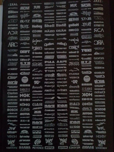 Stickers - Sponsors - 20 - BlackDrift