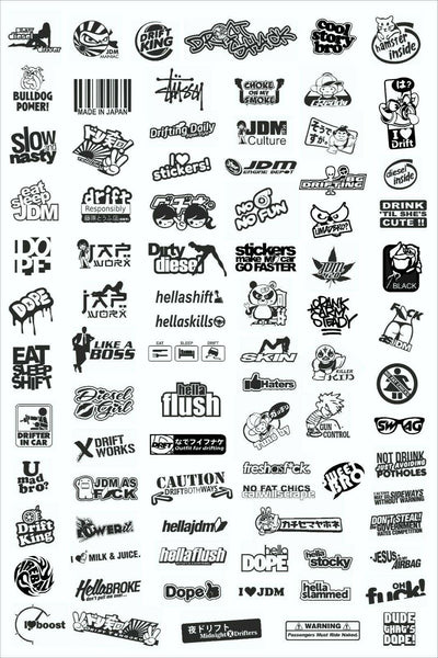 Stickers - Sponsors - 23 - BlackDrift
