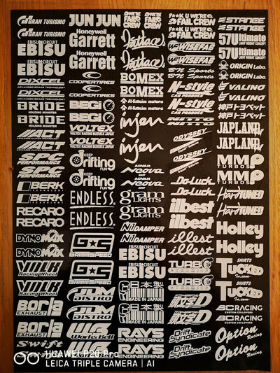 Stickers - Sponsors - 24 - BlackDrift