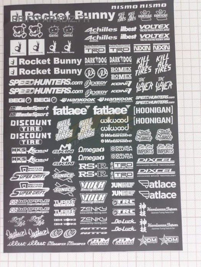 Stickers - Sponsors - 4 - BlackDrift