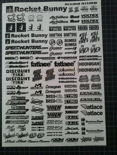 Stickers - Sponsors - 5 - BlackDrift
