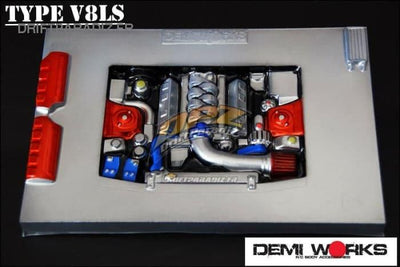 V8LS engine bay - Demi Works