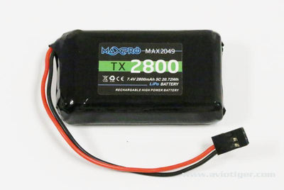 2800mah lipo battery for radio - FUTABA