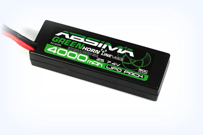 Lipo battery 7.4V 4000mAh 50C Dean - Absima