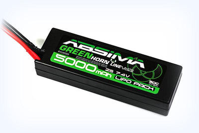 Lipo battery 7.4V 5000mAh 50C Dean - Absima