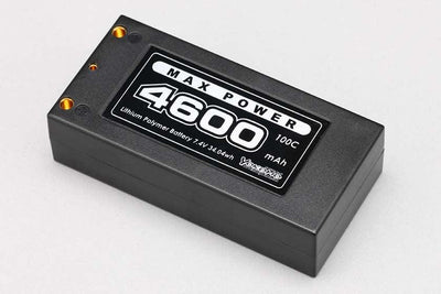 Short LIPO 4600mah 100C MAX POWER Battery - YOKOMO