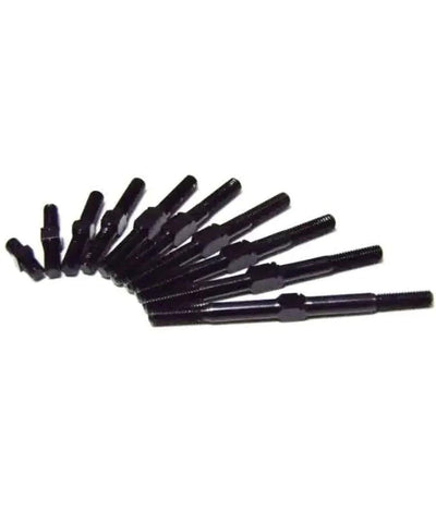 Reinforced duralium tie rods 10mm - Black - TOPLINE