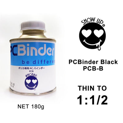 Black finishing binder - Show UP