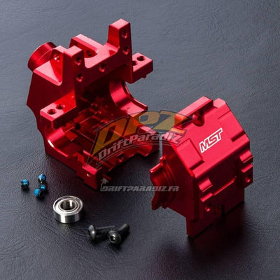 Red aluminum differential cage - MST