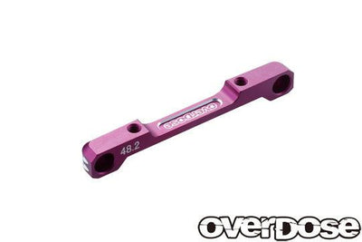 Lower aluminium Suspension mount 48.2mm - Purple - OVERDOSE