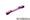 52.7mm aluminum bottom Suspension mount - Purple - OVERDOSE