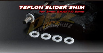 0.5mm teflon low friction shims for 3mm axles - AXON