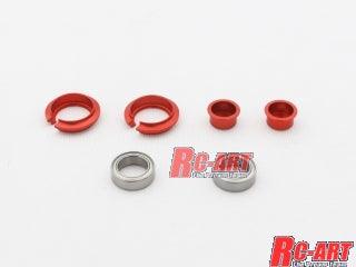 +0mm Pro Gress Bearing Dampers Red - World pro