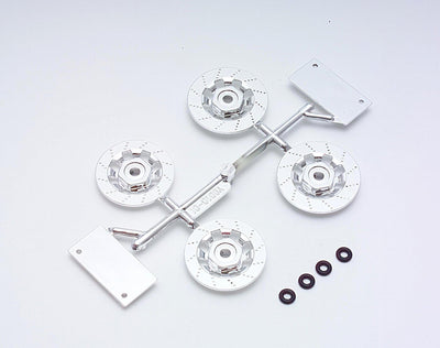 Brake discs / immat plate holder - YOKOMO