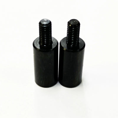 Male/Female Threaded Extensions 12mm Black M3 - TOPLINE