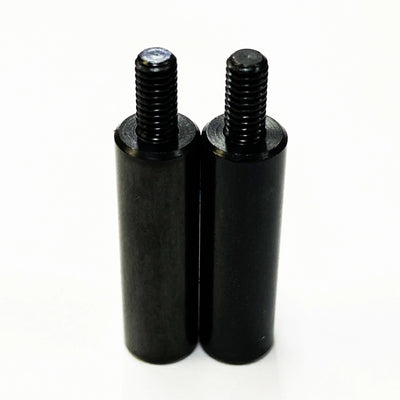 Male/Female Threaded Extensions 20mm Black M3 - TOPLINE