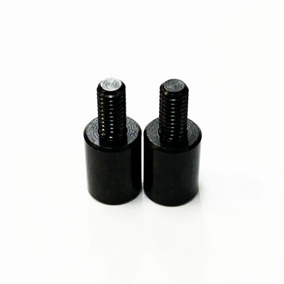 Male/Female Threaded Extensions 8mm Black M3 - TOPLINE