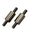 Male/Male threaded extensions - 10mm - stainless steel M3 - TOPLINE