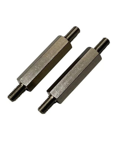 Male/Male threaded extensions - 20mm - stainless steel M3 - TOPLINE
