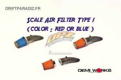 Blue air filter - Demi Works