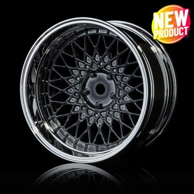 501 chrome/black chrome adjustable offset wheels - MST