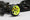 6-spoke HIGH TRACTION OFFSET 6 neon yellow wheels - YOKOMO