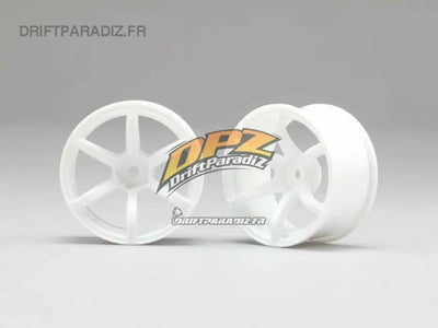 6-spoke wheels RACING PERFORMER OFFSET 6 white - YOKOMO