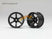 6-spoke wheels RACING PERFORMER OFFSET 6 black - YOKOMO