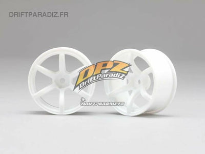 6-spoke wheels RACING PERFORMER OFFSET 8 white - YOKOMO