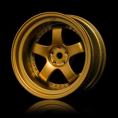 SP1 +9 Gold wheels - MST