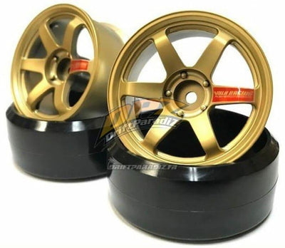 TE37 high traction wheels Gold metal +6 - LAB