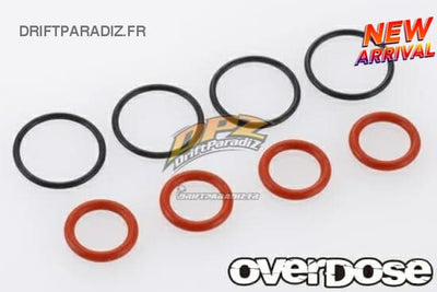 O-ring set for HG shock absorber (S8x4/SS12x4) - OVERDOSE