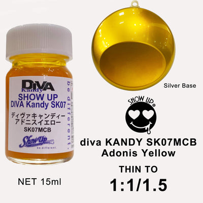 Kandy DIVA - Adonis Yellow - Show UP