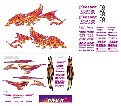 Decoration kit 2022 Hiroki Vito D1 Onevia TOPTUL Onevia S13 - TAKA Japan