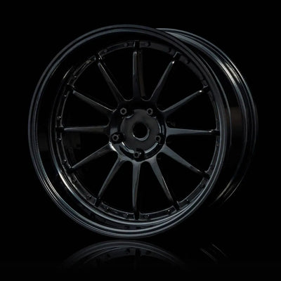 21 Offset adjustable wheels Black/Black - MST