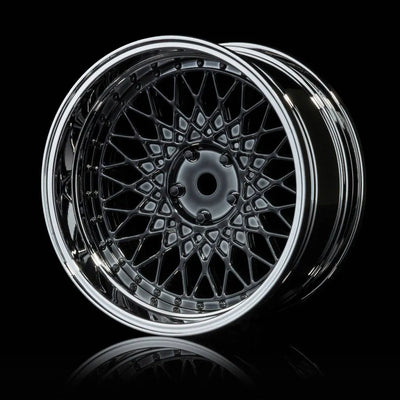 501 chrome/black chrome adjustable offset wheels - MST