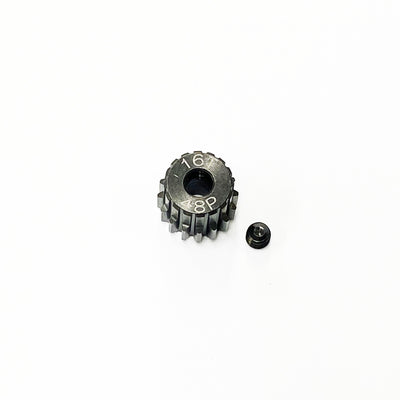 16-tooth 48dp hardened steel motor sprocket - Topline