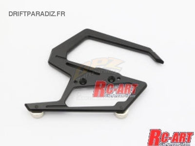 Aluminium handle 7px Black - RcArt