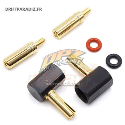 4mm/5mm L-shaped battery connectors - Yeah racing