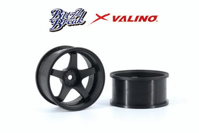 Valino GV117D Wheel R-SPEC 26mm (Black/OFF+7) - Buzz Break