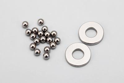 Washers and balls for diff ball screws - YOKOMO