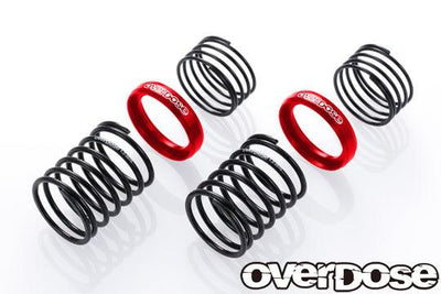 Red - Double progressive springs 1.2-2060 - Overdose