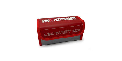 LiPo L charging bag (200x90x90mm) - Pink Performance