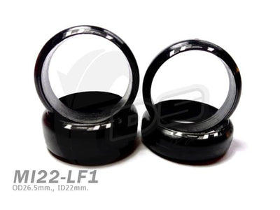 22mm MiniZ LF-1 Tire Set - 8.5/11mm (4pcs) - DS Racing
